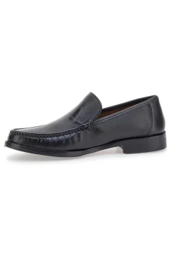 Uomo CLAREMORRIS Mocassini Neri in Pelle 564