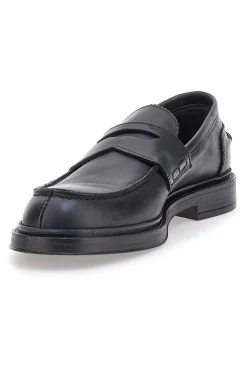 Uomo PITTARELLO PLUS Mocassini neri in vera pelle eleganti 1056