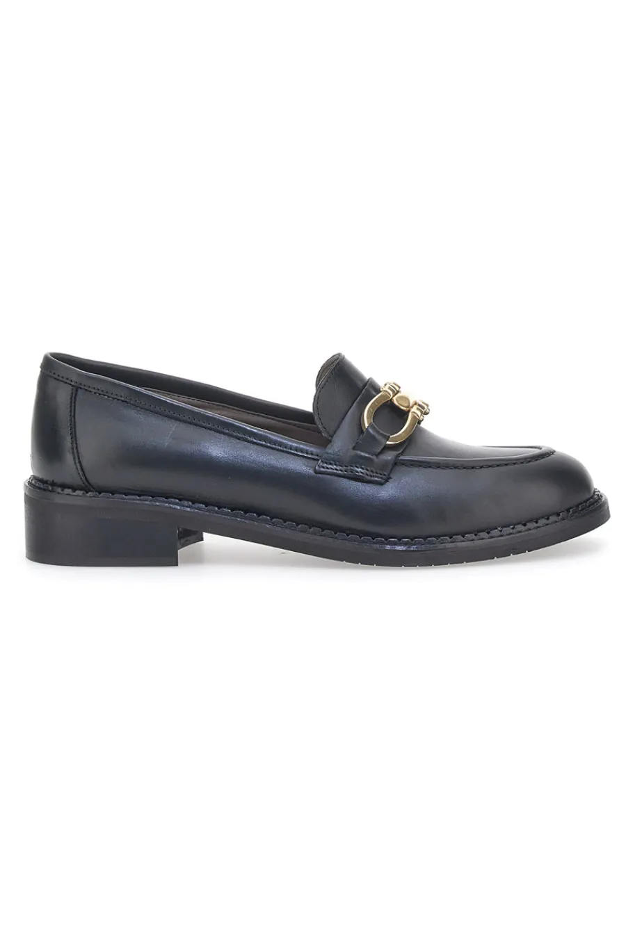 PITTARELLO LOOK Mocassini 3027 Neri Vera Pelle Outlet