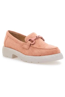 LE HAVRE PARIS Mocassini Rosa Pastello Con Morsetto 230053 Discount