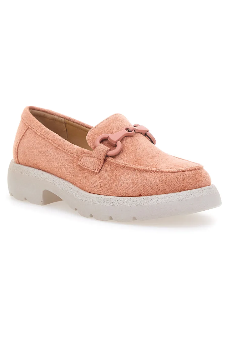 LE HAVRE PARIS Mocassini Rosa Pastello Con Morsetto 230053 Discount