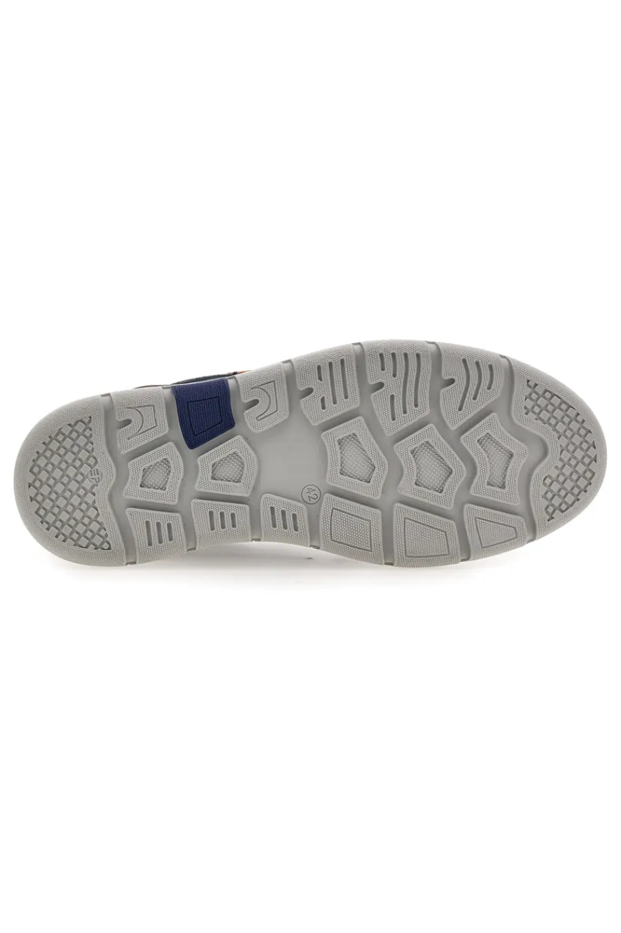 Uomo PITTARELLO ECO Mocassini Slip on blu con inserti in tessuto 26111012