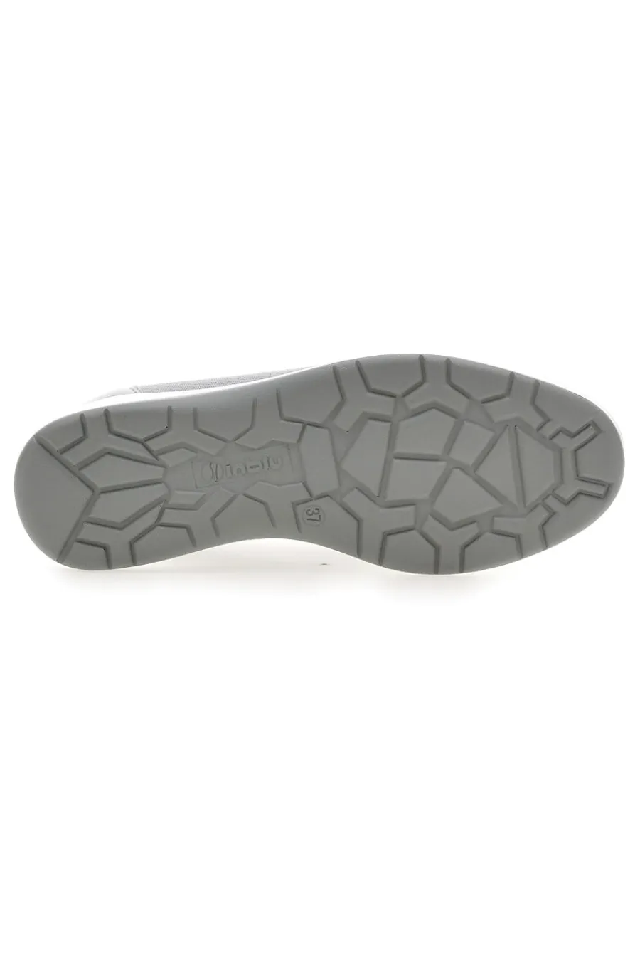 INBLU Mocassini Slip on grigie in tessuto tecnico con zeppa 66IC ARGENTO Online