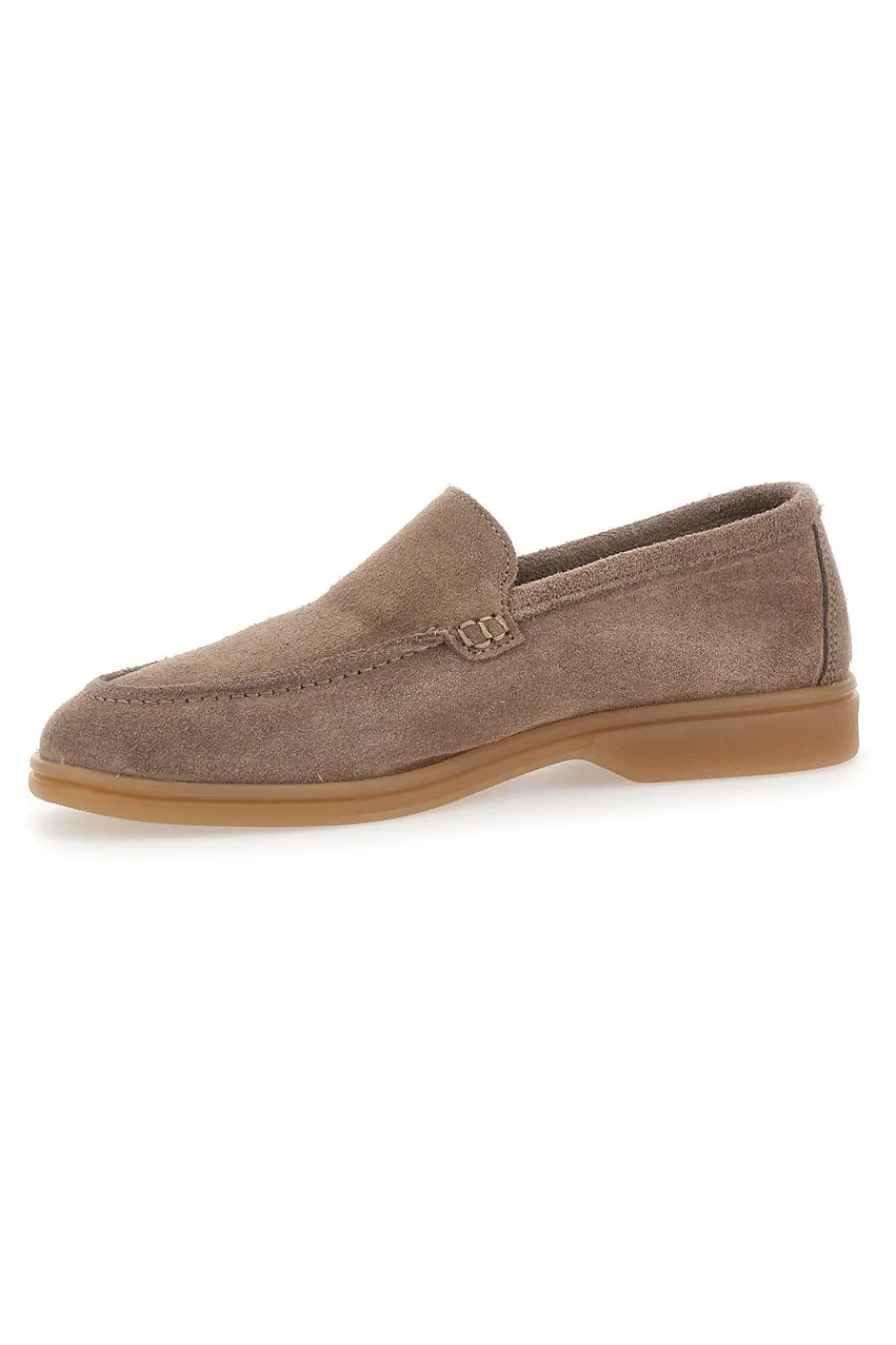Uomo PTR Mocassini con Tomaia in Suede Vera Pelle 2070