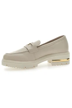 ENERGY Mocassino Beige e Dettagli Oro 1303 Clearance