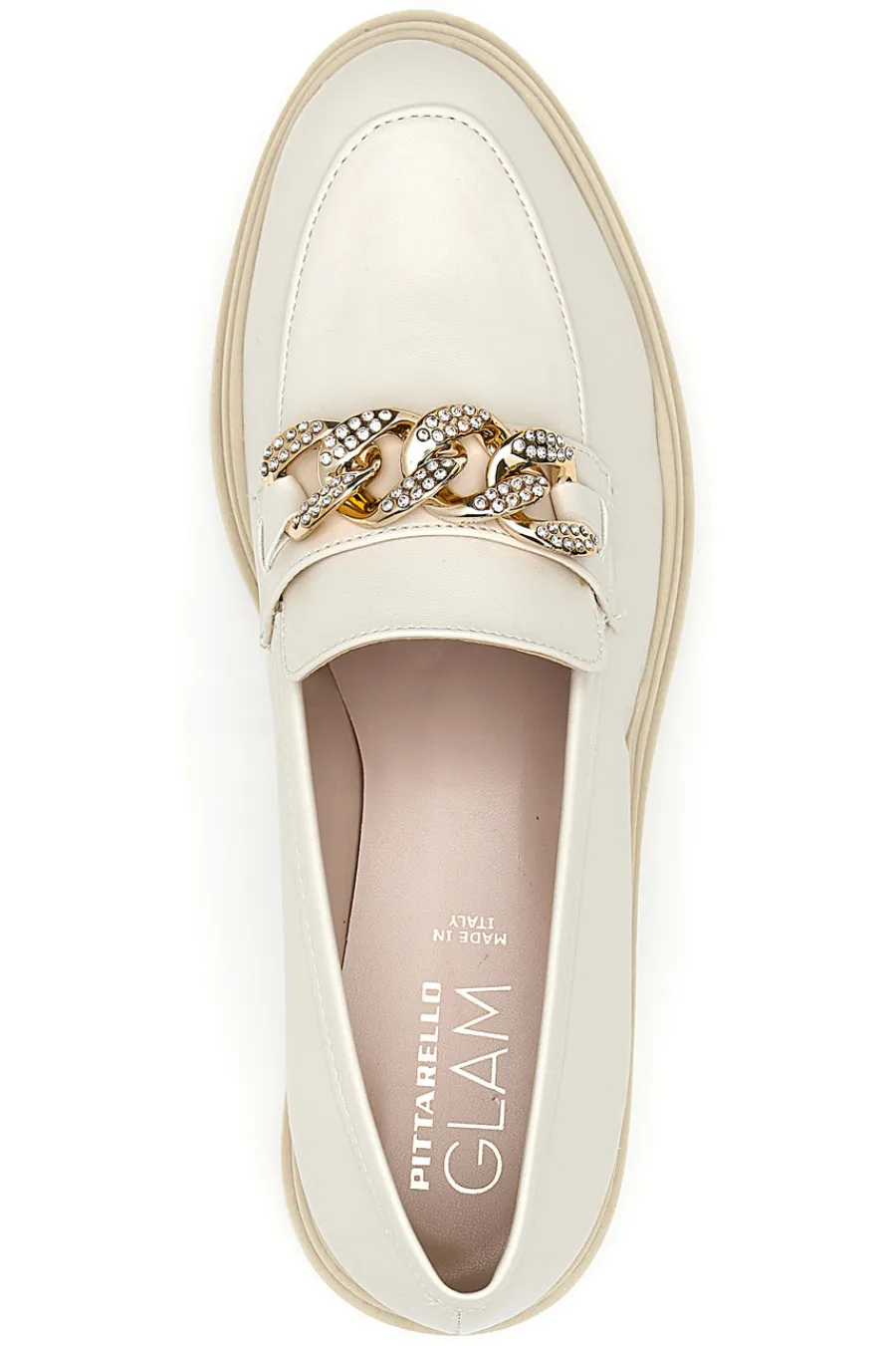PITTARELLO GLAM Mocassino con Catena Dorata 32 Hot