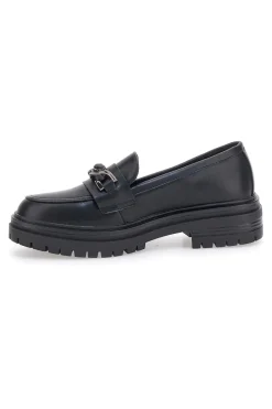 CAFE' COST Mocassino con Catena 9Y7298 NERO