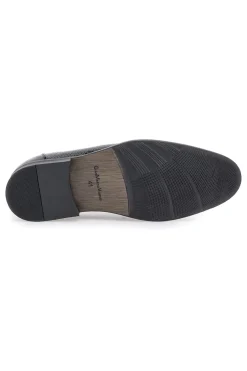 Uomo GMV Mocassino Nero con Morsetto Eleganti 165