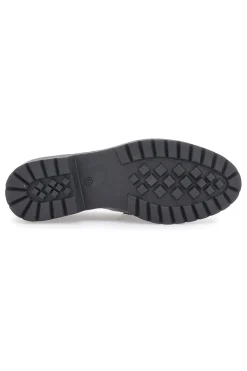 PITTARELLO GLAM Mocassino con suola carrarmato 842120 NERO New