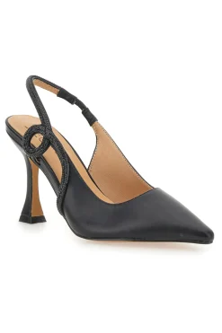 MON DIEU Nerecon Slingback-Pumps mit spitzer Spitze und Riemen mit Strasssteinen 8820H118 Sale