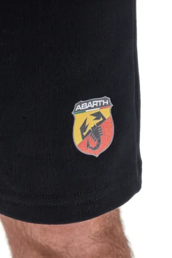 Uomo ABARTH Pantaoncini Neri in Cotone con Couie AH24005