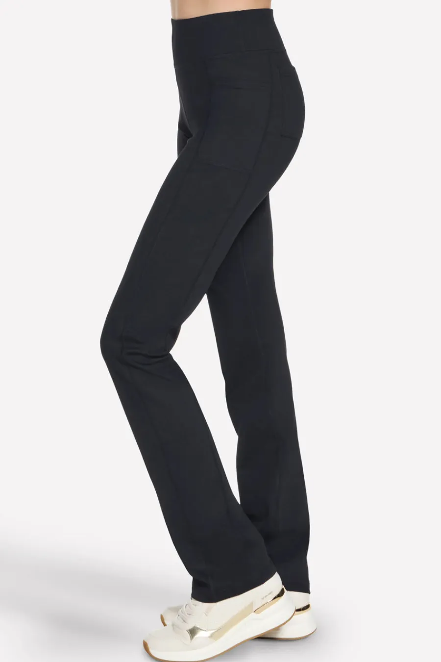 Donna SKECHERS Pantaoni nero vita ata GO WAK OG Pant Reguar ength