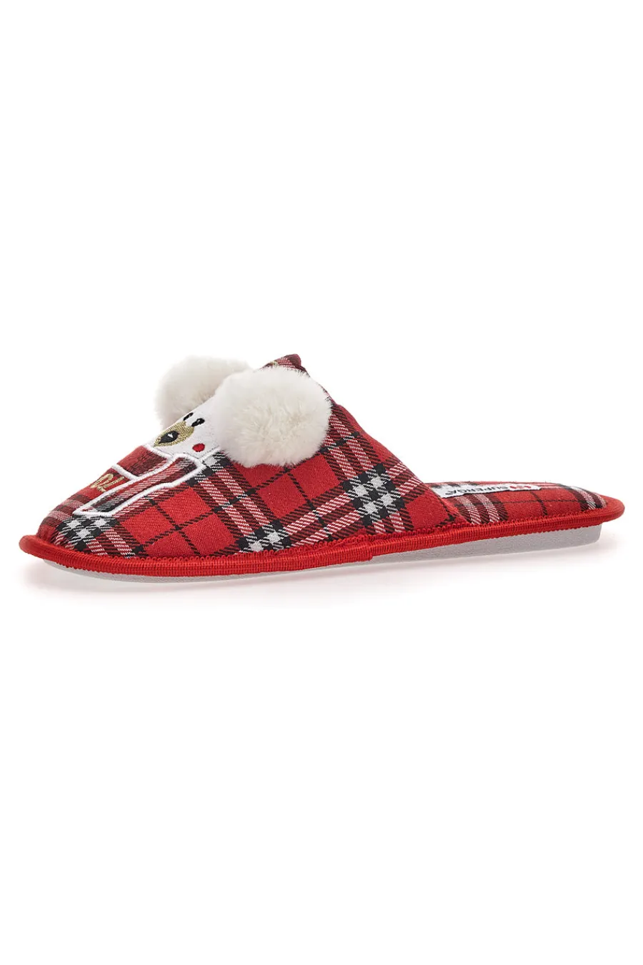 Donna SUPERGA Pantofola con Orsetto Rosse 224