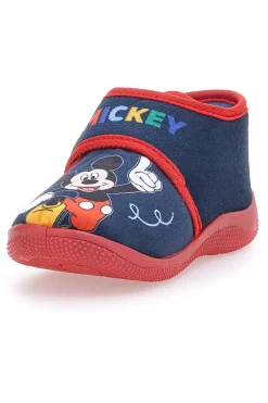 MICKEY Pantofole Blu e Rosse Primi Passi 14403