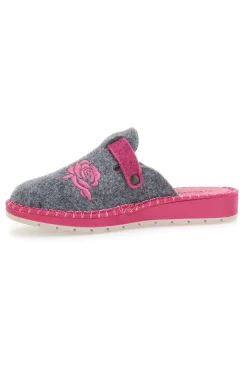 Donna PITTARELLO LOVE Pantofole Grigie e Rosa 523