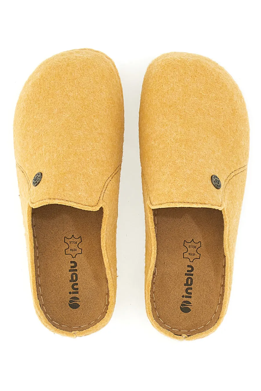 Donna INBLU Pantofole 12 DK gialle