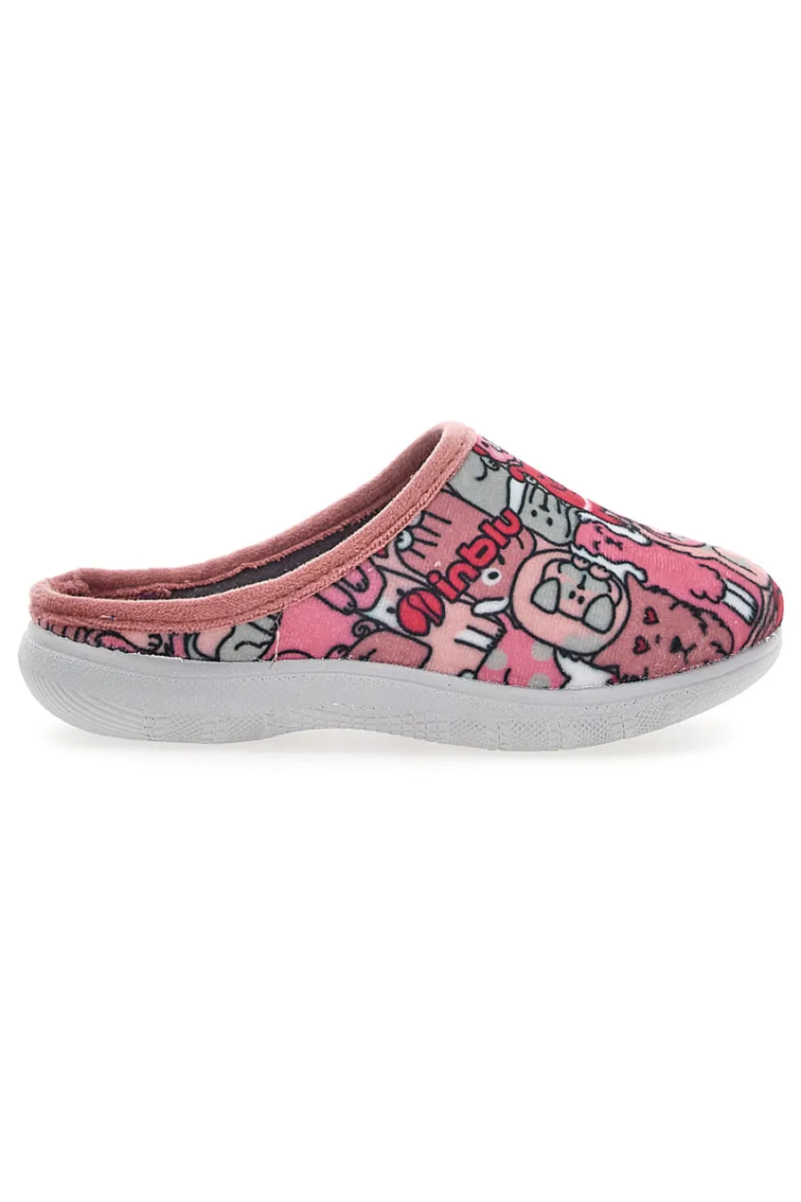 INBLU Pantofole 946 Rosa Dog