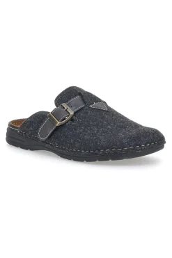 Uomo JERPOINT Pantofole 631 Nero