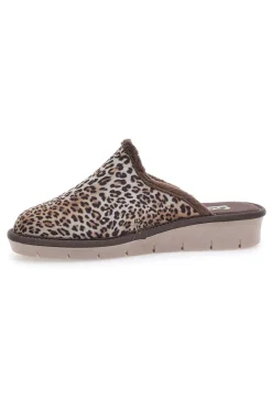 Donna BEEGO Pantofole marroni Animalier 6332