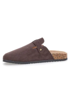 Uomo ALTEMBERG Pantofole marroni con fibbia 1310