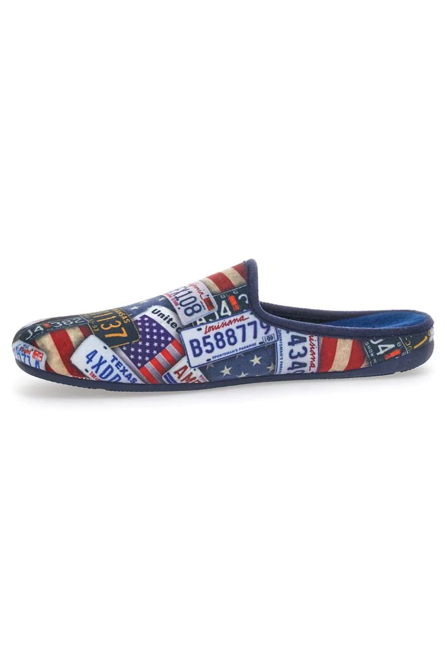 Uomo MAX DILLAN Pantofole 55565 Blu