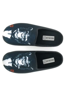 Uomo MAX DILLAN Pantofole 55566 Nere