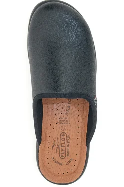 Uomo FLY FLOT Pantofole Nere 75022