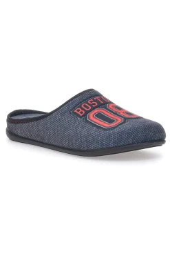 Uomo INBLU Pantofole Nere 8 GE