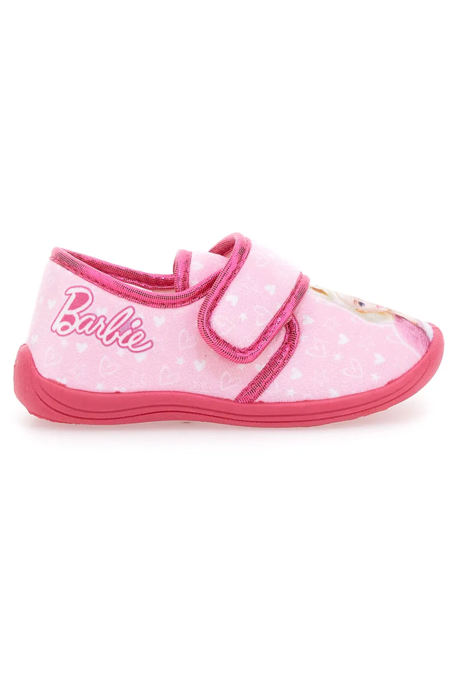 BARBIE Pantofole Primi Passi Rosa Con Strappo in Velcro 18BG4S09LA