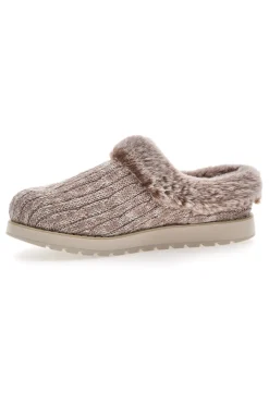 Donna SKECHERS Pantofole Keepsakers Ice Angel Beige