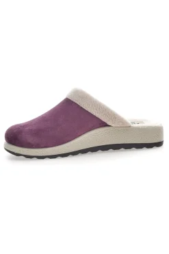 Donna FLY FLOT Pantofole viola con bordo in pelo e suola comfort 90510X20PM