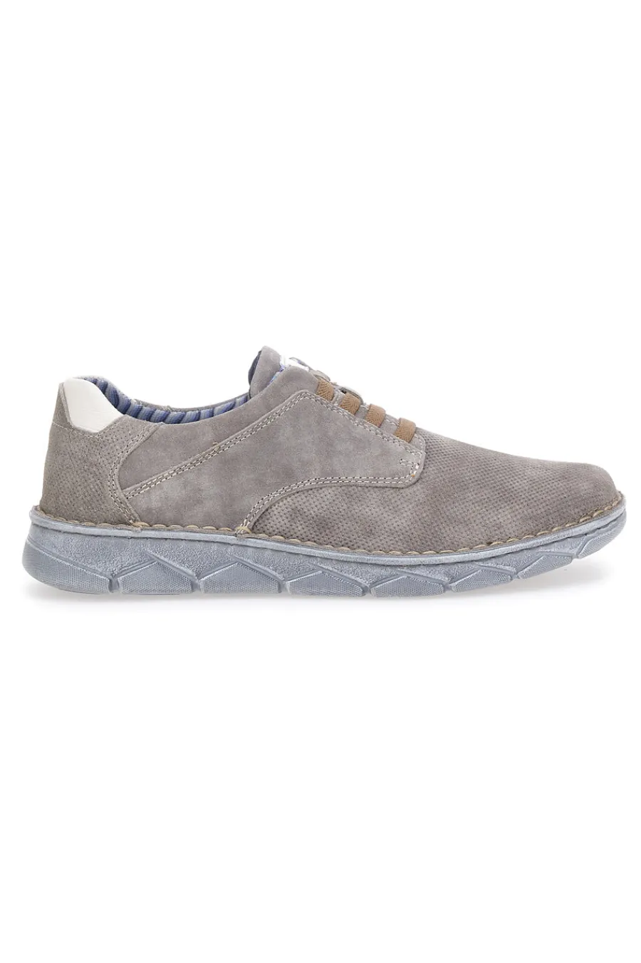 Uomo PITTARELLO ECO 8925 Graue Sport-Schnürschuhe