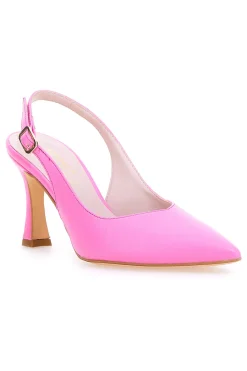 PITTARELLO GLAM 30 Shocking Pink Slingback-Pumps Outlet