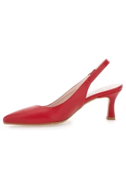 PITTARELLO 46 e SlingBack-Pumps ROT Discount