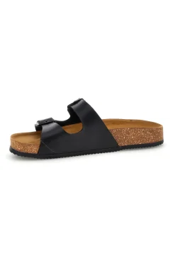 Donna PITTARELLO TIERRA doppelte schwarze Hausschuhe 335A20630SR