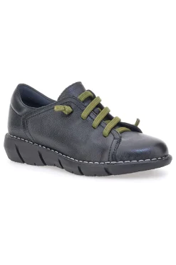 Donna PITTARELLO TIERRA 11613 e Lederschuhe mit kontrastierenden Schnürsenkeln