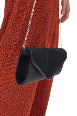 Donna COVERI Pochette Collection Sera Righe Nera