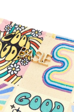 Donna BASILE Pochette mare multicolore con frange BA23723