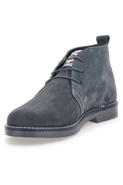 Uomo PITTARELLO Polacchini grigi in vera pelle stile casual 2812