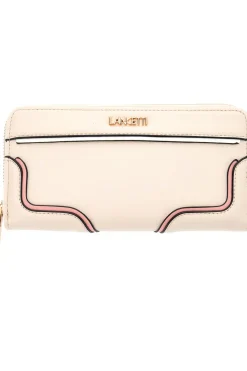 LANCETTI Portafoglio Beige con Dettagli colorati CURSAL