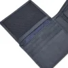 LANCETTI Portafoglio blu in vera pelle con protezione RFID LL25W-768-44