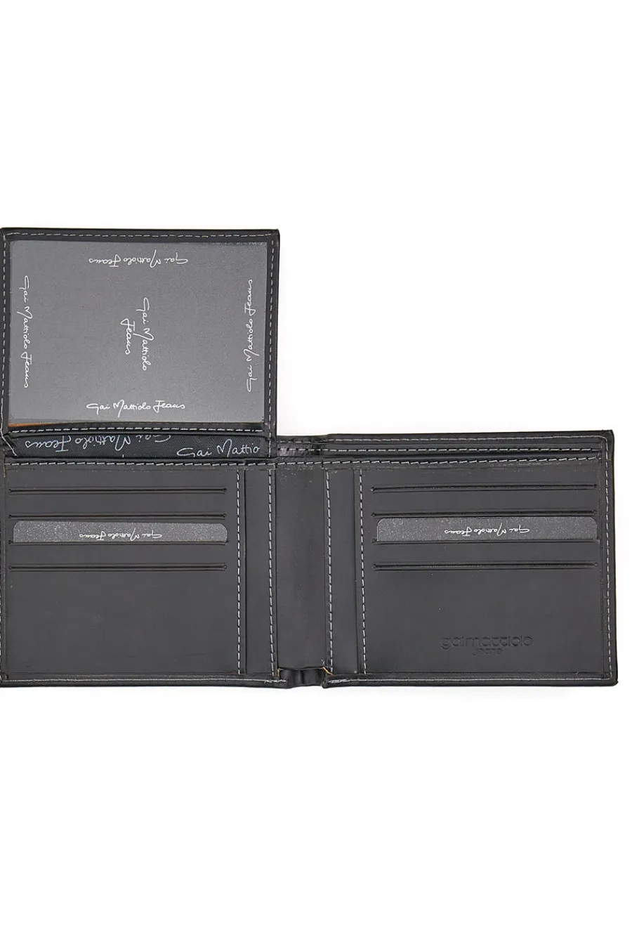 GAI MATTIOLO Portafoglio Jeans MJ138 05 Nero