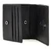 COVERI Portafoglio Nero in Pelle con Protezione RFID Enrico EC26S-762-45