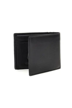 BIAGIOTTI UOMO Portafoglio Nero in Vera Pelle con Protezione RFID LB26S-772-44