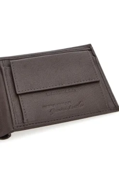 NAVIGARE Portafoglio Slim Marrone In vera pelle PF828