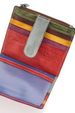 NAJ OLEARI Portatessere multicolore con zip Naj-oleari 1935