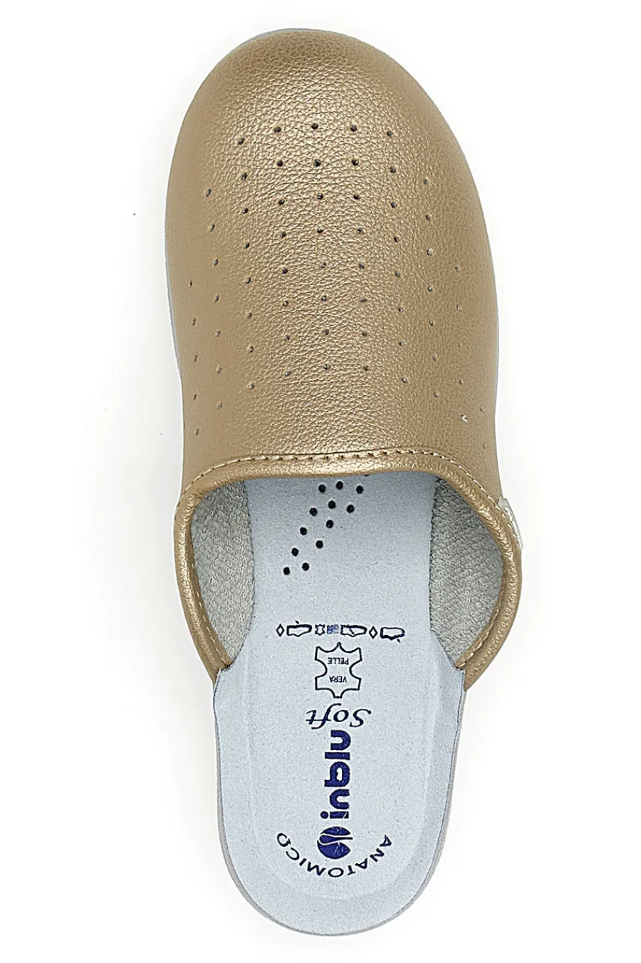 INBLU Professionelle Hausschuhe Gold 5033N Sale