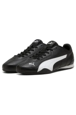 Uomo PUMA Catch niedrige schwarze Sneaker