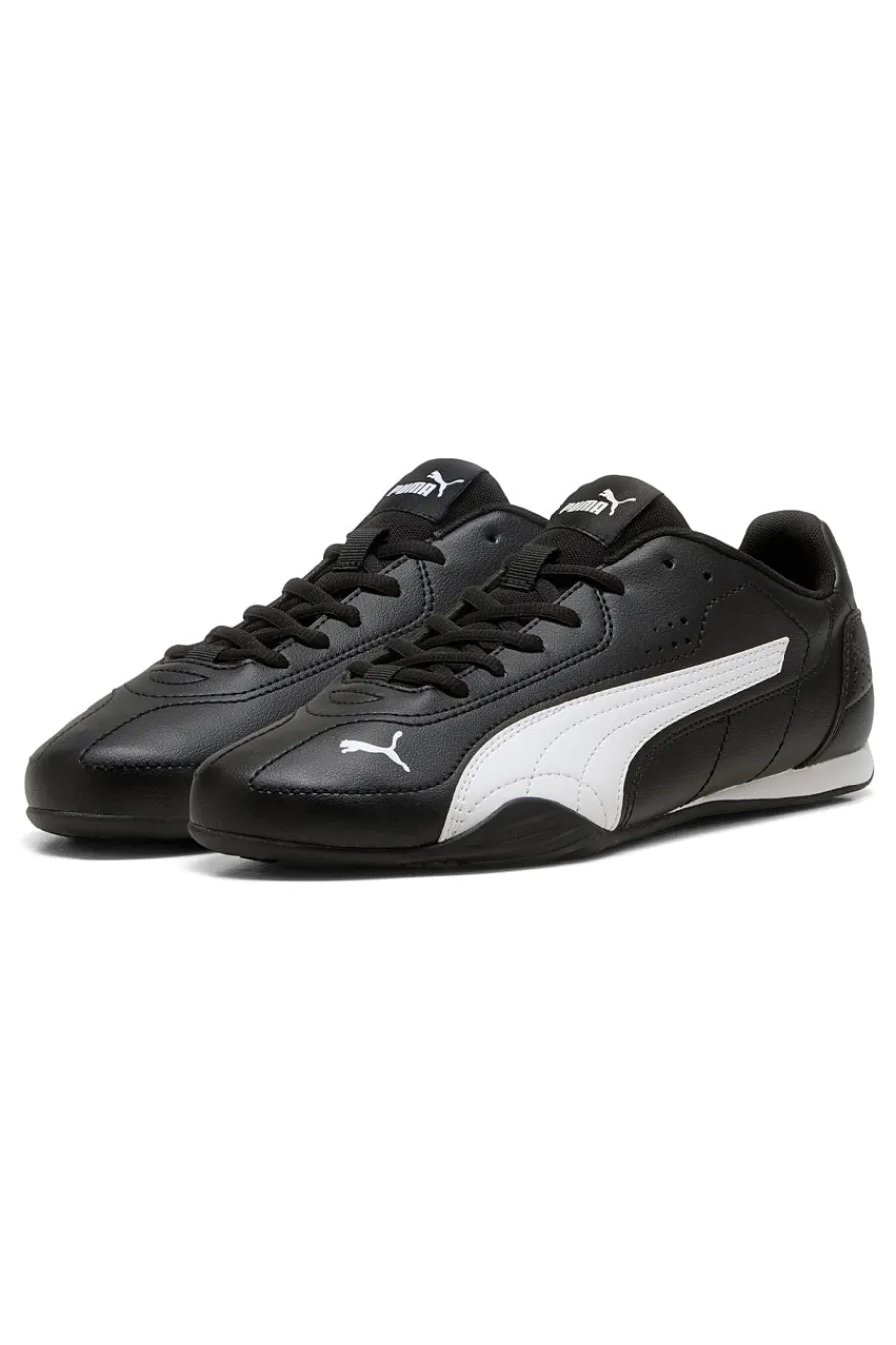 Uomo PUMA Catch niedrige schwarze Sneaker