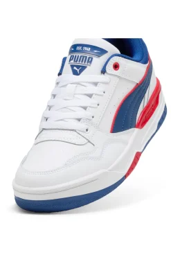 Uomo PUMA Rebound Retro-Sneaker in Weiß und Blau